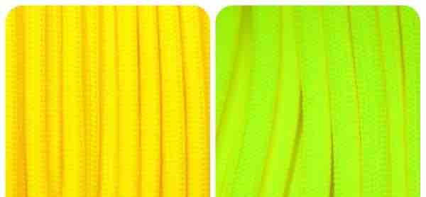 (image for) NeonYellowBlacklightParacord